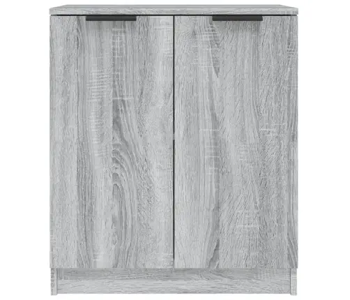 Kumodes, 2 Gab., Pelēka Ozola, 60X30X70 Cm, Inženierijas Koks Vidaxl