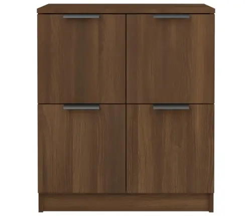 Kumodes, 2 Gab., Brūna Ozola, 60X30X70 Cm, Inženierijas Koks Vidaxl