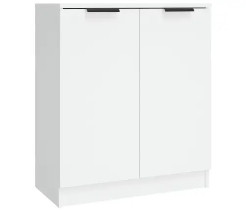 Šoninės Spintelės, 3Vnt., Baltos Spalvos, Apdirbta Mediena