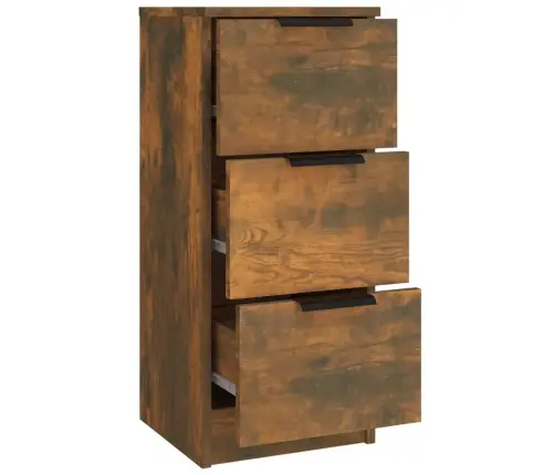 Kumodes, 3 Gab., Ozolkoka Krāsa, Inženierijas Koks Vidaxl