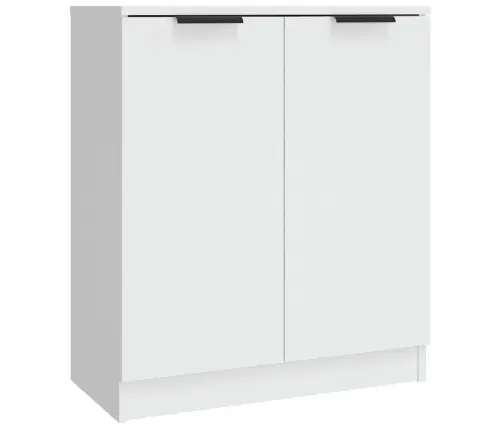 Kumodes, 3 Gab., Baltas, Inženierijas Koks Vidaxl