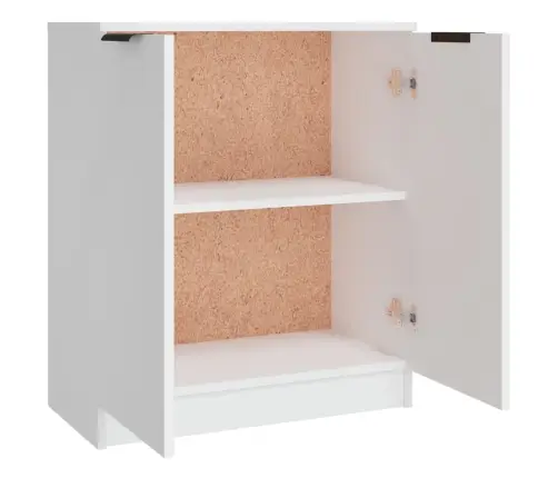 Kumodes, 3 Gab., Baltas, Inženierijas Koks Vidaxl