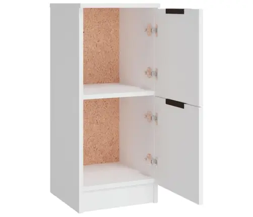 Kumodes, 3 Gab., Baltas, Inženierijas Koks Vidaxl