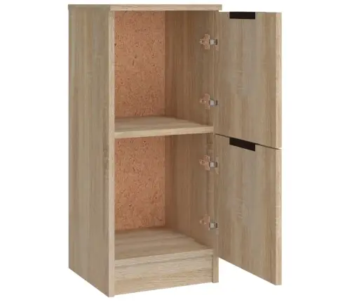 Puhvetkapid 3 Tk, Sonoma Tamm, Tehispuit