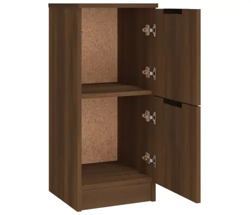 Kumodes, 3 Gab., Ozolkoka Krāsa, Inženierijas Koks Vidaxl