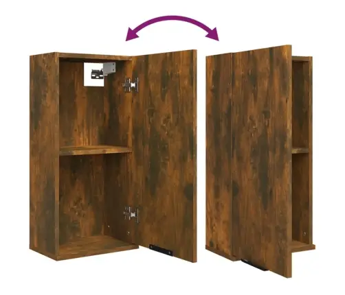 5-Daļīgs Vannasistabas Skapīšu Komplekts, Ozolkoka Krāsa Vidaxl