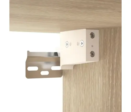 Seinakapid, 2 Tk, Sonoma Tamm, 68 X 30 X 20 cm Tehispuit