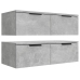 Seinakapid 2 Tk, Betoonhall, 68 X 30 X 20 cm Tehispuit