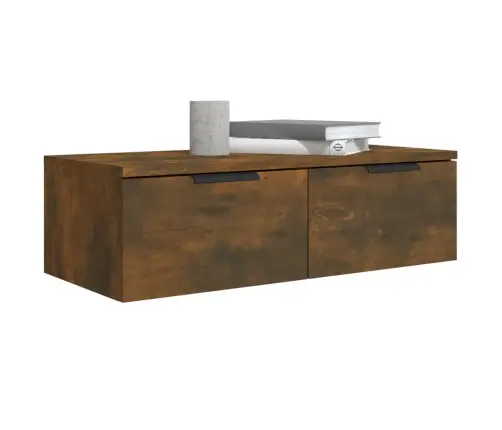 Sienas Skapīši, 2 Gab., Ozola, 68X30X20 Cm, Inženierijas Koks Vidaxl