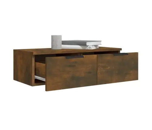 Sienas Skapīši, 2 Gab., Ozola, 68X30X20 Cm, Inženierijas Koks Vidaxl