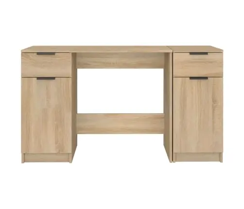 Kirjutuslaud Külgkapiga Sonoma Tamm Tehispuit