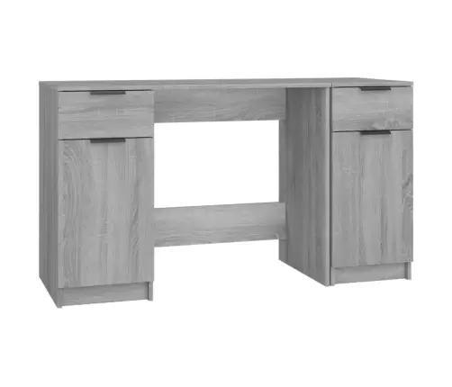 Kirjutuslaud Külgkapiga Hall Sonoma Tamm Tehispuit