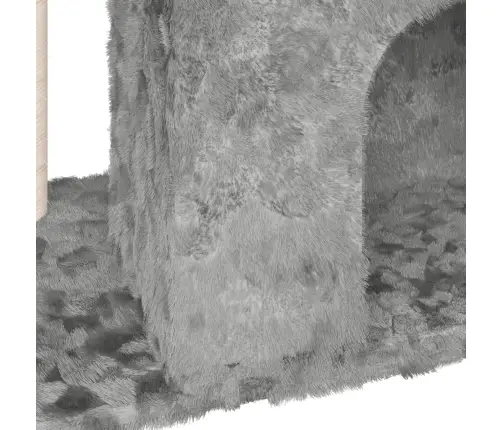 Kassimaja Sisalköiega Kraapimispuuga, Helehall, 51 Cm