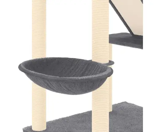 Kaķu Māja Līdz Griestiem, Tumši Pelēka, 277-303 Cm Vidaxl