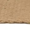 Paklājs, Taisnstūra, Dabiska Krāsa, 160X230 Cm, Džuta Vidaxl