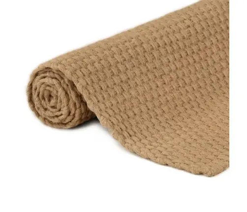 Paklājs, Taisnstūra, Dabiska Krāsa, 160X230 Cm, Džuta Vidaxl
