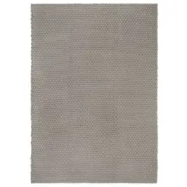 Paklājs, Taisnstūra, Pelēks, 120X180 Cm, Kokvilna Vidaxl