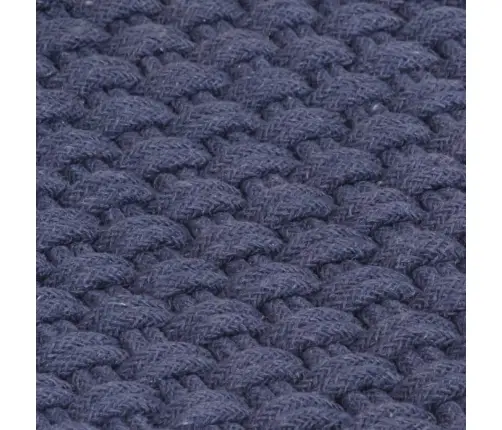 Vaip, Ristkülikukujuline, Tumesinine, 160 X 230 cm Puuvill