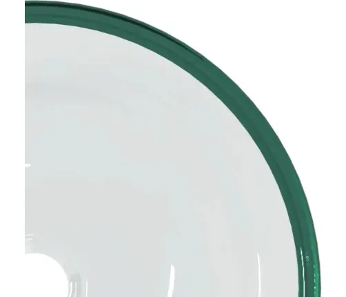 Izlietne, 35X12 Cm, Caurspīdīgs Rūdīts Stikls Vidaxl