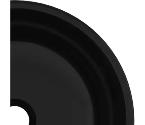 Izlietne, 35X12 Cm, Melns Rūdīts Stikls Vidaxl