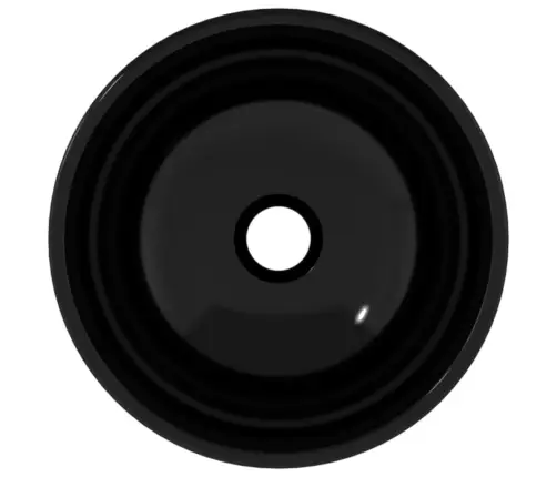 Valamu, Karastatud Klaas, 30 X 12 cm Must