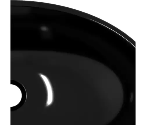 Izlietne, 54,5X35X15,5 Cm, Melns Rūdīts Stikls Vidaxl