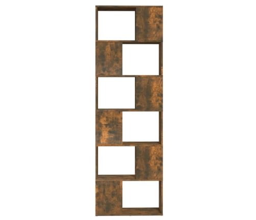 Grāmatu Plaukts, Aizslietnis, Ozolkoka Krāsa, 60X24X186 Cm Vidaxl