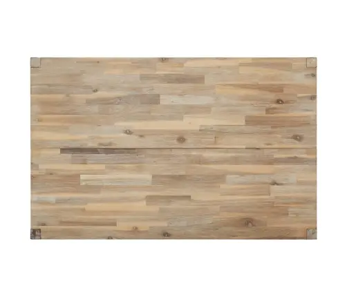 Virtuves Galds, 110X70X75 Cm, Akācijas Masīvkoks Vidaxl