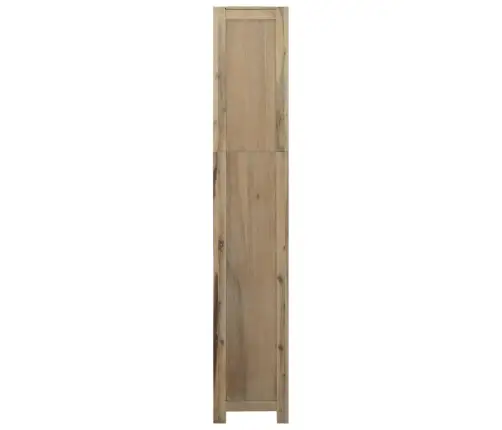 Grāmatu Skapis Ar 6 Plauktiem, 80X30X170 Cm, Akācijas Masīvkoks Vidaxl