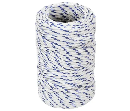 Laivu Virve, Balta, 2 Mm, 25 M, Polipropilēns Vidaxl