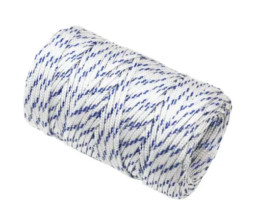 Laivu Virve, Balta, 2 Mm, 500 M, Polipropilēns Vidaxl