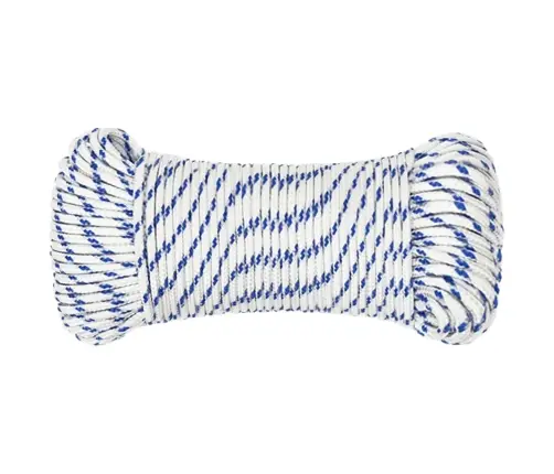 Laivu Virve, Balta, 3 Mm, 50 M, Polipropilēns Vidaxl