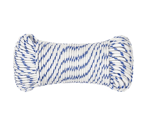 Laivu Virve, Balta, 4 Mm, 25 M, Polipropilēns Vidaxl