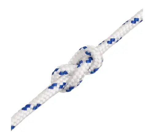 Laivu Virve, Balta, 8 Mm, 50 M, Polipropilēns Vidaxl