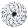 Laivu Virve, Balta, 14 Mm, 25 M, Polipropilēns Vidaxl