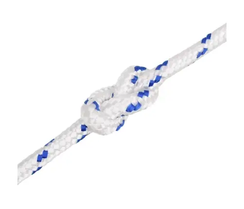 Laivu Virve, Balta, 16 Mm, 100 M, Polipropilēns Vidaxl