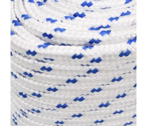 Laivu Virve, Balta, 18 Mm, 25 M, Polipropilēns Vidaxl