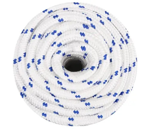 Laivu Virve, Balta, 20 Mm, 25M, Polipropilēns Vidaxl
