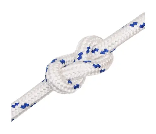 Laivu Virve, Balta, 20 Mm, 25M, Polipropilēns Vidaxl