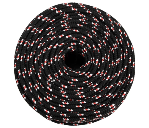 Valties Virvė, Juodos Spalvos, 6Mm, 25M, Polipropilenas