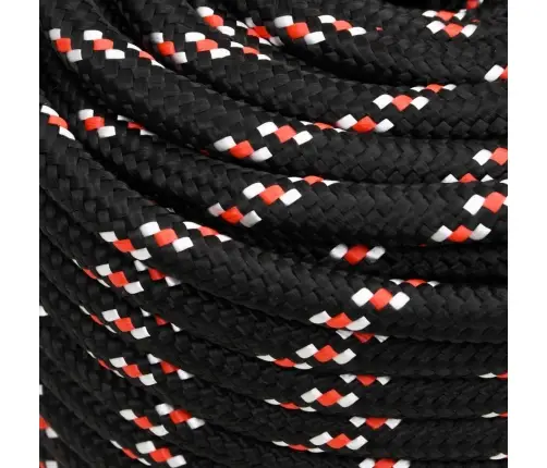 Laivu Virve, Melna, 18 Mm, 100 M, Polipropilēns Vidaxl