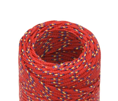 Valties Virvė, Raudonos Spalvos, 2Mm, 100M, Polipropilenas