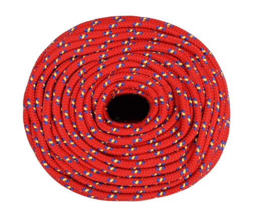 Laivu Virve, Sarkana, 8 Mm, 50 M, Polipropilēns Vidaxl