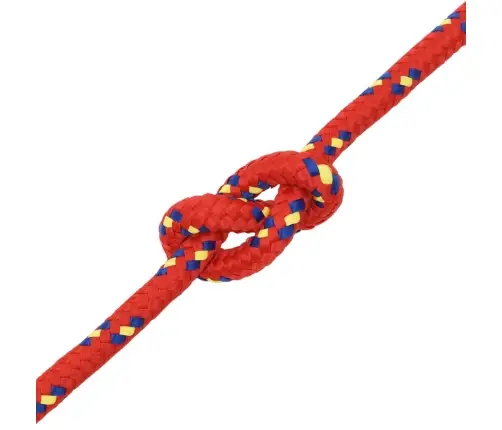 Laivu Virve, Sarkana, 14 Mm, 25 M, Polipropilēns Vidaxl Laivu Virve, Sarkana, 14 Mm, 25 M, Polipropilēns Vidaxl