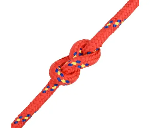 Laivu Virve, Sarkana, 16 Mm, 25 M, Polipropilēns Vidaxl