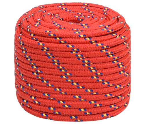 Laivu Virve, Sarkana, 18 Mm, 100 M, Polipropilēns Vidaxl