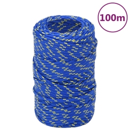Laivu Virve, Zila, 2 Mm, 100 M, Polipropilēns Vidaxl