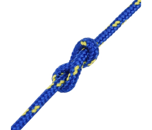 Laivu Virve, Zila, 3 Mm, 25 M, Polipropilēns Vidaxl