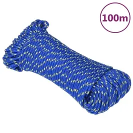 Valties Virvė, Mėlynos Spalvos, 5Mm, 100M, Polipropilenas