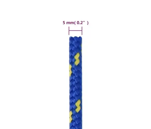 Paadiköis, Sinine, 5 Mm, 500 M, Polüpropüleen